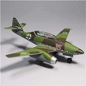 APLIQE Aircraft Models 1/72 for German WWII Me262B-LA Fighter Military Fighter Aircraft Military Model Building Kit Model Graphic Display