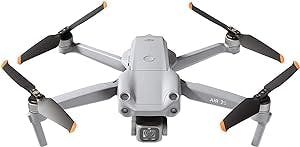 DJI Air 2S - Drone Quadcopter UAV with 3-Axis Gimbal Camera, 5.4K Video, 1-Inch CMOS Sensor, 4 Directions of Obstacle Sensing, 31-Min Flight Time, Max 7.5-Mile Video Transmission, MasterShots, Gray (Renewed)
