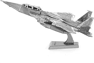 Building the Metal Earth Boeing F-15 Eagle Airplane: A Metal Model Kit Revi