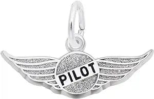 Soar High with the Rembrandt Pilots Wings Charm