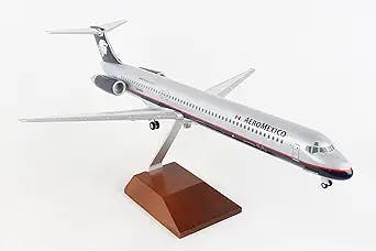 Daron Skymarks Aeromexico MD-80 Model Kit with Wood Stand and Gear (1/100 Scale)