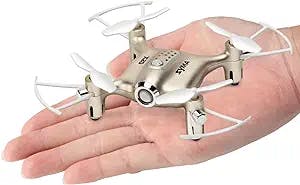 SYMA Pocket Drones for Kids with Headless Mode,Altitude Hold,3D Flip,2.4Ghz Nano LED Small RC Quadcopter，Easy to Fly Indoor Helicopter Plane for Beginners