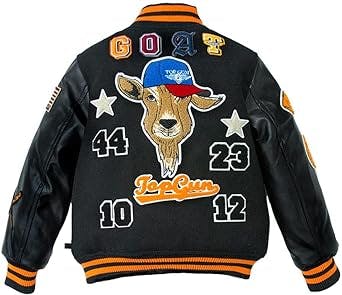 The Greatest Kids' Varsity Jacket for All Time: Top Gun® GOAT