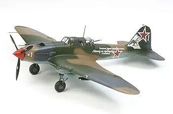 Tamiya Models Ilyushin Il-2 Shturmovik Model Kit (1/48 Scale)