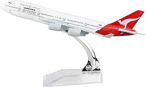 24-Hours Austria Airlines Model Plane Boeing 747 Alloy Metal Airplane Models Die-cast 1:400