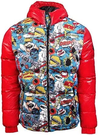 Top Gun® Down Comics Jacket: The Coolest Way to Stay Warm