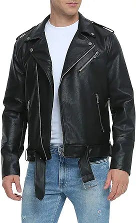 Rev up Your Style Game with the Fahsyee Leather Jacket!