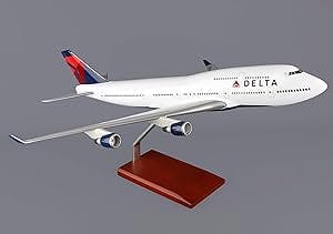 Delta 747-400 1/100 New Livery: Take Your Aviation Collection to New Height