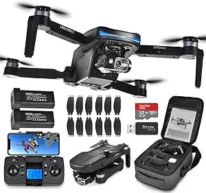 NMY L800 Drone with Camera 4k for Adults, 5G WIFI Transmission, EIS Technology, Gimbal Camera, 50 Mins Flight Time with 2 Batteries, Brushless Motor, Drone Professional