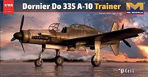 HK Model 01E09 1/32 German Air Force Dornier Do335A-10 Practice Machine Plastic Model / HKM01E09 1:32 HK Models Dornier Pfeil Do 335A-10 Trainer [Model Building KIT]