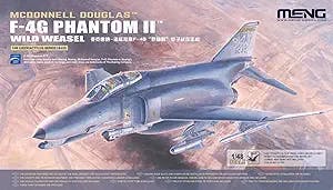 "Fly High with the Meng Model MNGLS-015 F-G Phantom II Wild Weasel Scale Mo