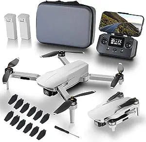 NMY Drones with Camera for Adults 4k, 5G WIFI FPV Transmission Drone, 40mins Flight Time on 2 Batteries, Brushless Motor, Mobile Phone Control, Multiple Flight Modes, Suitable for Beginners