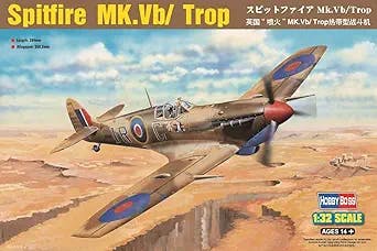 Spitfire Mk.Vb/Trop Model Kit: Building Your Own WWII Fighter Plane Has Nev