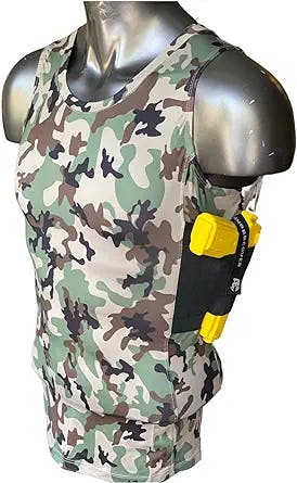 AC UNDERCOVER Concealed Carry Clothing Shirt Tank Top Concealment Gun Holster CCW Tactical