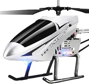 ZOTTEL Rc Plane Large Radio Remote Control Helicopter 2.4Ghs Charging Electric Fall-Resistant Aircraft Drone Plane Toys Gifts RC Helicopter Christmas Birthday Gifts for and Adults Gifts
