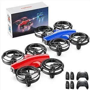 Drone on and on with TOMZON 2 Pack A24 Drone for Kids