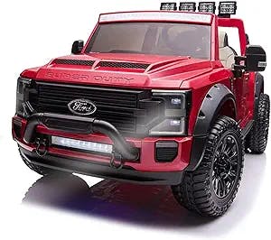 The Ultimate Ride for Your Mini-Pilot: 2023 Ford F450 Two Seater Kids Car T