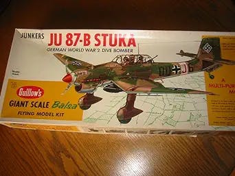 Meet Mike's Review of Guillow's JU 87-B Stuka Model Kit
