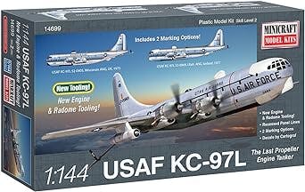 Taking to the Skies: Minicraft's KC-97L USAF 1/144 Model Kit