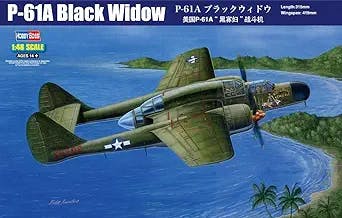 The "Dark Knight" of the Sky: A Hobby Boss US P-61A Black Widow Airplane Mo