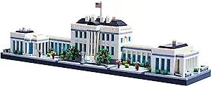 COZYMASS The White House Architecture Model Building Kit Micro Blocks 3520 + pcs for Any hobbyist New Version
