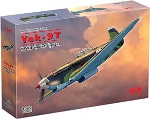 Flying High with the ICM 32090 Yak-9T: The Perfect Addition to Your Aviatio