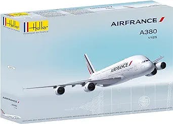The Heller A-380 Air France Airplane Model Building Kit- Taking Flight with