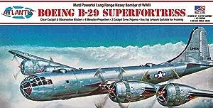 Atlantis B-29 Superfortress Plastic Model kit Made in The USA 1:120 Scale WWII Bomber