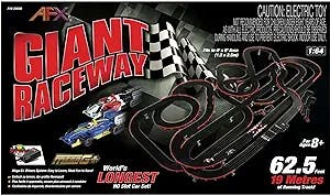 The AFX/Racemasters Giant Raceway Set: The Ultimate Slot Car Adventure