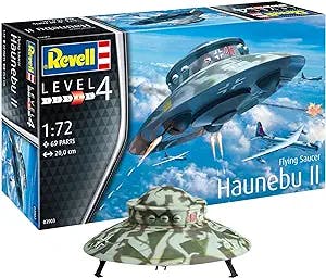 Revell 03903 Flying Saucer Haunebu, Multi Colour, 1:72 Scale