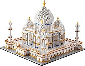 COZYMASS Architecture Collection Taj Mahal Building Toy 3950 Pieces Micro Blocks Suitable for Adult and Children