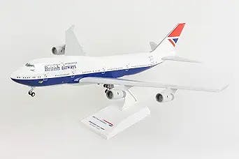 Daron SkyMarks British Airways 747-400 w/Gear 1/200 "Negus Retro 100 Years Livery SKR1037
