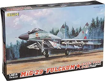 Great Wall Hobby MiG-29 9-12 "Fulcrum" Early Type Model Kit (1/48 Scale)