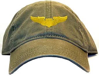 Fly High with the Spiffy Custom Gifts Pilot Wings Low Profile Baseball Cap