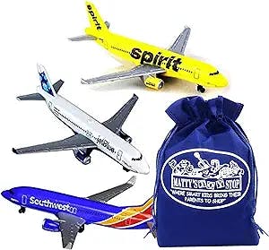 Fly High with Daron Southwest, JetBlue & Spirit Airlines Die-cast Planes Gi
