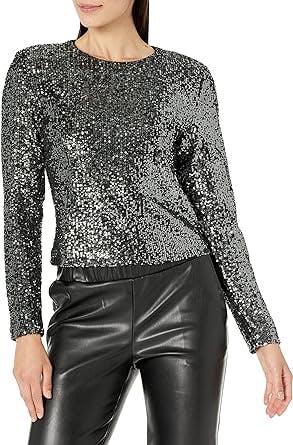 Sparkle in Style with the Steve Madden Apparel Women's Demi Top!