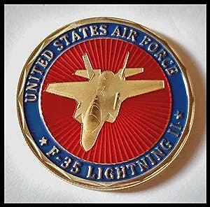 Air Force F-35 Lightning II Challenge Art Coin