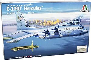Italeri 1255S 1/72 C-130J Hercules, Grey