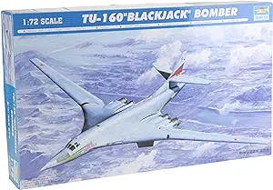Take on the World with the Trumpeter 1/72 Russian Tu160 Blackjack Bomber!