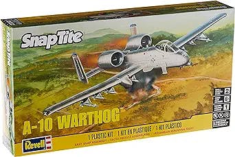 Revell SnapTite A-10 Warthog Plastic Model Kit , White