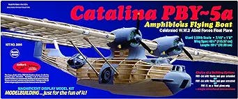 Get Ready to Fly High with the Guillow's PBY-5A Catalina Model Kit!