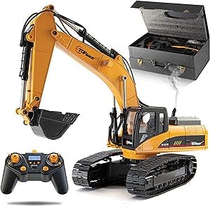 Big bad boy toy: The Top Race 23 Channel Hobby Remote Control Excavator V4