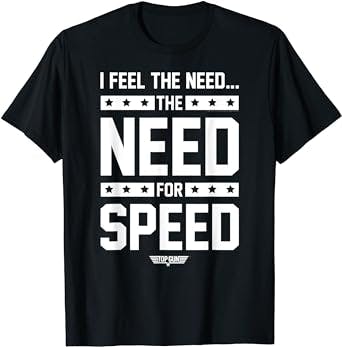 Speeding Up Your Style Game: A Review of the Top Gun Need For Speed Type T-