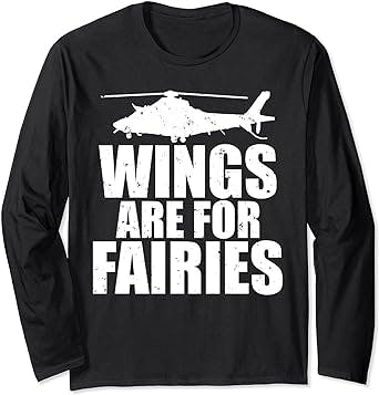 Fly High and Funny with Wings Are For Fairies T-shirt